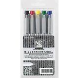 Zig 0.05 mm 5 Renk Millennium Teknik Çizim Kalemi