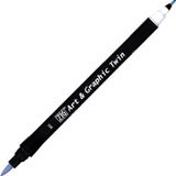 Zig 303 Art Graphic Sky Blue Twin Marker Çizim Kalemi