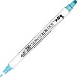 Zig 5744304 Clean Color Dot 0,5 mm Çift Uçlu TC-6100 036 Bluebonnet Keçeli Kalem