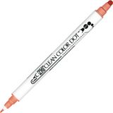 Zig 5744308 Clean Color Dot 0,5 mm Çift Uçlu TC-6100 207 Island Coral Keçeli Kalem