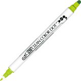 Zig 5744311 Clean Color Dot 0,5 mm Çift Uçlu TC-6100 402 Kiwi Keçeli Kalem