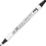 Zig 5767473 Clean Color Dot 0,5 mm Çift Uçlu TC-6100 010 Black Kalem