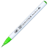 Zig 6000AT 004 Fl.Green Clean Color Real Brush Calligraphy Kalemi