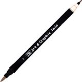 Zig Art Graphic Twin Marker 87 Gray Brown Çizim Kalemi
