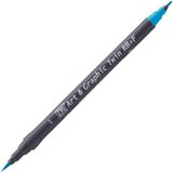 Zig Art Graphic Twin Rb+f TUT-95 34 Cobalt Blue Çift Uçlu Çizim Kalemi