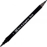 Zig Art Tut-80 Graphic 008 Gray Boyama Kalemi