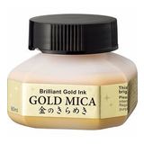 Zig BA301-6 60 ml Gold Mica Metalik Altın Mürekkep