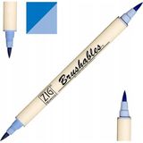 Zig Brushables 2 Renk Tonu Fırça Uçlu Marker Kalem 301 Splash - 001-Renkli