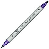 Zig Clean Color 124 Metallic Violet Markör Grafik Kalemi