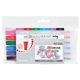 Zig Clean Color Dot Çift Uçlu 6'lı Marker Kalem Set
