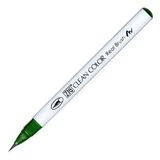 Zig Clean Color Real Brush 040 Green Fırça Uçlu Marker Kalem
