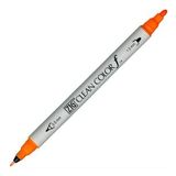 Zig F TCS-6000T 002 Clean Color Fl Orange Çift Taraflı Kalem