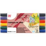 Zig Fabricolor Twin 6 Renk Kumaş Boyama Kalem Seti