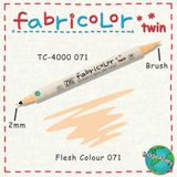 Zig Fabricolor Twin Brush Flesh Colour Kumaş Boyama Kalemi