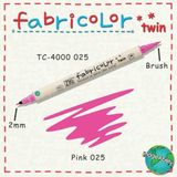Zig Fabricolor Twin Brush Pink Kumaş Boyama Kalemi