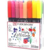 Zig Fudebiyori Brush Pen CBK-55N 24'lü Çizim Kalemi