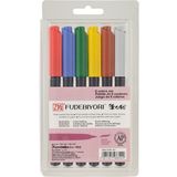 Zig Fudebiyori Brush Pen CBK-55N 6'lı Çizim Kalemi