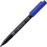 Zig Fudebiyori Brush Pen CBK-55N Blue 30 Çizim Kalemi