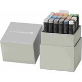 Zig Kurecolor 36'lı Marker Set Karışık Renkler Çift Uçlu Kalemler 1.0 mm ve 6.5 mm Uç Kalınlığı