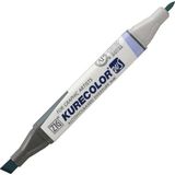 Zig Kurecolor KC-3000N Blue Gray 2 825 Twin WS Çift Taraflı Grafik Marker Kalem