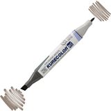Zig Kurecolor KC-3000N Warm Gray W08 Twin WS Çift Taraflı Grafik Marker Kalem
