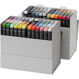 Zig Kurecolor KC3000 Twin S Marker Kalem Seti 138 li Renkli Kalemler ile Sanatsal Yaratıcılık