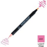 Zig Kurecolor Mangaka Fine & Brush CNKC-2200 222 Light Pink Çift Taraflı Markör Kalem