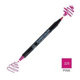 Zig Kurecolor Mangaka Fine & Brush CNKC-2200 225 Pink Çift Taraflı Markör Kalem