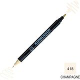 Zig Kurecolor Mangaka Fine & Brush CNKC-2200 418 Champagne Çift Taraflı Markör Kalem