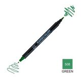 Zig Kurecolor Mangaka Fine & Brush CNKC-2200 508 Green Çift Taraflı Markör Kalem