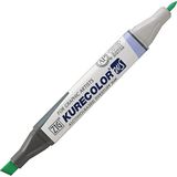 Zig Kurecolor Twin Marker, 520 Green Shadow, Çift Uçlu, Alkol Bazlı Mürekkep