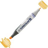 Zig Kurecolor Twin S Marker KC3000 Çift Uçlu Grafik Markörü NO:404 Bright Yellow