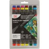 Zig Kurecolor Twin Ws 12'li Marker Seti Natural Colors - Renkli - Standart