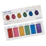 Zig Kuretake Gansai Tambi Gem Colors Mücevher Renkleri 6 Renk Sulu Boya