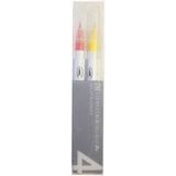 Zig RB-6000AT/4VC 4'lü Clean Color Real Brush Set