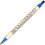 Zig Scroll Brush 032 Blue Jay Kaligrafi Kalemi