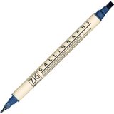 Zig Scroll Brush 034 Denim Kaligrafi Kalemi