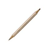 Zig Supertrend Çift Uçlu Yaldızlı Kaligrafi Kalemi 2 mm. + 3.5 mm. 123 Metallic Copper
