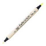 Zig TC-4000 001 Fluorescent Yellow Fabricolor Twin Çift Uçlu Kumaş Kalemi