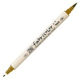 Zig TC-4000 066 D.Oatmeal Fabrıcolor Twın Çift Uçlu Kumaş Kalemi