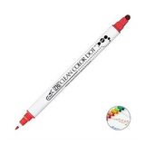 Zig TC-6100-020 Clean Color Dot Kırmızı Çift Taraflı Kalem