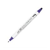 Zig TC-6100-080 Clean Color Dot Mor Çift Taraflı Kalem
