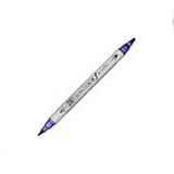Zig TCS-6000T Deep Violet Clean Color Çift Uçlu Keçe Kalem