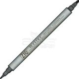 Zig Writer Metallic Colours Çift Uçlu 127 Black Marker Kalem