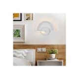 Zigo Beyaz Mimari Modern Ledli Aplik Beyaz Led (Pilli Değildir) ZigoBeyazled