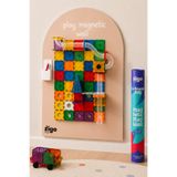 Zigo Toys 60x95cm Çıkarılabilir Manyetik Duvar Panosu – Yapışkanlı Pano, Çocuk Odası, Oyun ve Öğrenme Alanı Pudra Kil