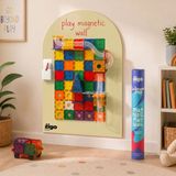Zigo Toys 60x95cm Çıkarılabilir Manyetik Duvar Panosu – Yapışkanlı Pano, Çocuk Odası, Oyun ve Öğrenme Alanı / Yulaf Rengi - Bej