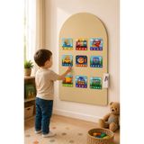 Zigo Toys Eğitici Manyetik Puzzle Seti Araçlar – 9’lu 42 Parça Yapboz Seti