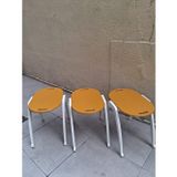 Zigon Sehpa istif Tepsi Bşk 90573 Hardal Tabla Beyaz Ayak Lake Boya El Yapım