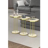 Zigon Sehpa Terra Gold Krem